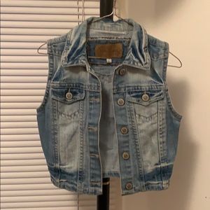 Denim vest